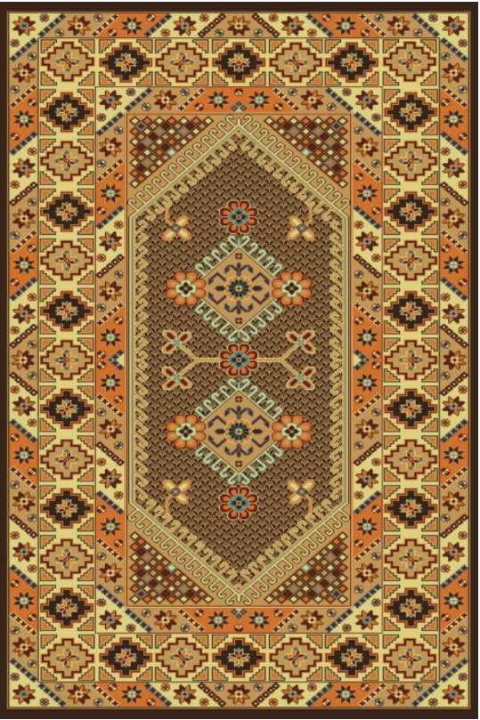 فرش ستاره کویر یزد کلکسیون سوپر گیلیم طرح G043A-8190