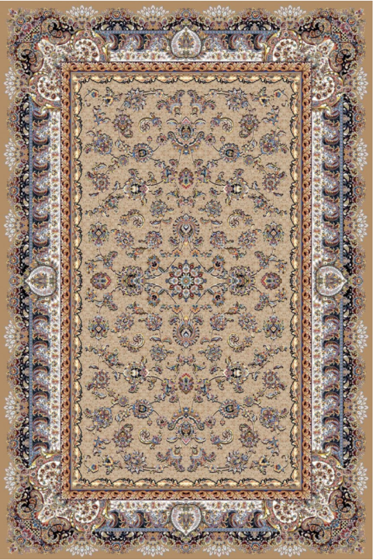 فرش ستاره کویر یزد طرح A-031-1110 هزار و یک شب