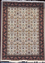 فرش ستاره کویر یزد کلکسیون شاهکار نوین طرح N-101-2509