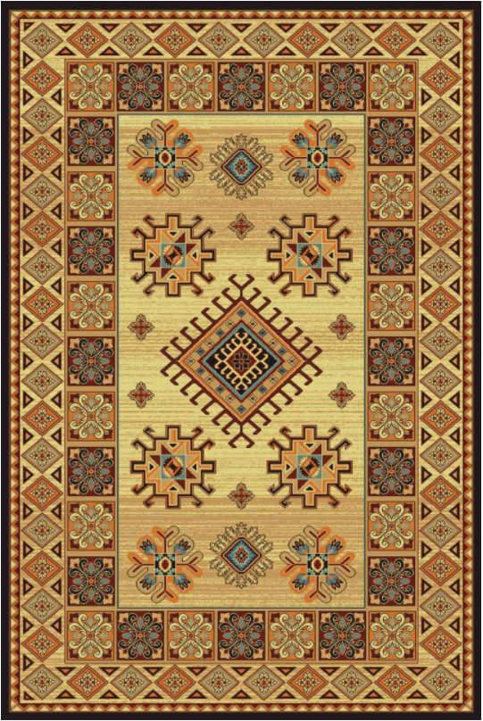 فرش ستاره کویر یزد کلکسیون سوپر گیلیم طرح G-029-8200