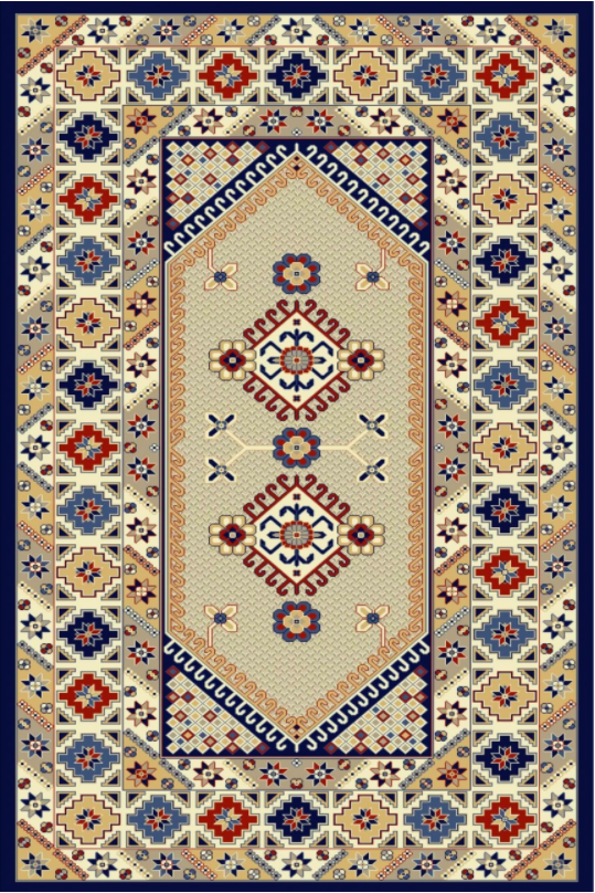 فرش ستاره کویر یزد کلکسیون سوپر گیلیم طرح G-043-8530