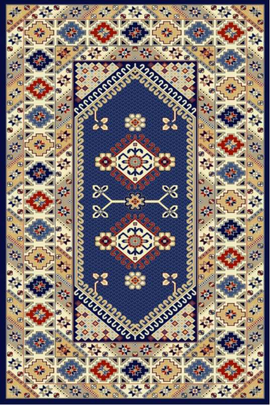 فرش ستاره کویر یزد کلکسیون سوپر گیلیم طرح G-043-8560