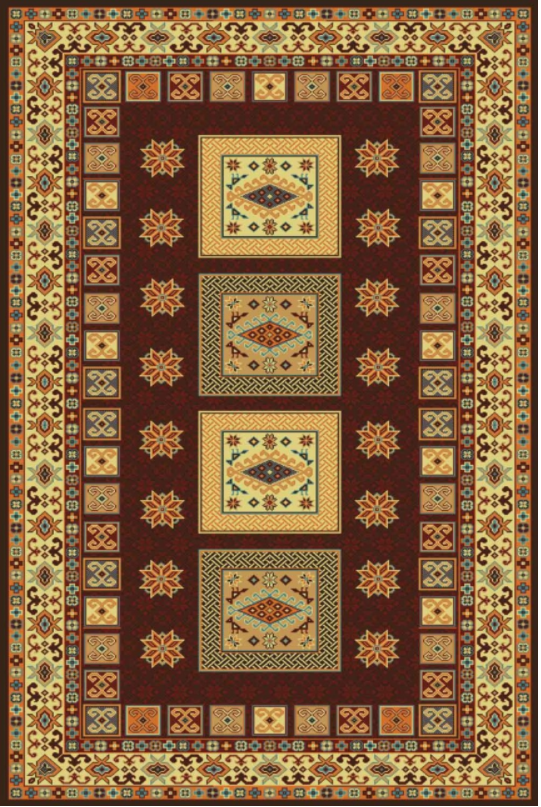 فرش ستاره کویر یزد کلکسیون سوپر گیلیم طرح G-054-8190
