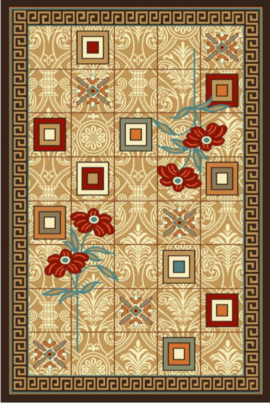 فرش ستاره کویر یزد کلکسیون سوپر گیلیم طرح G-068-8119