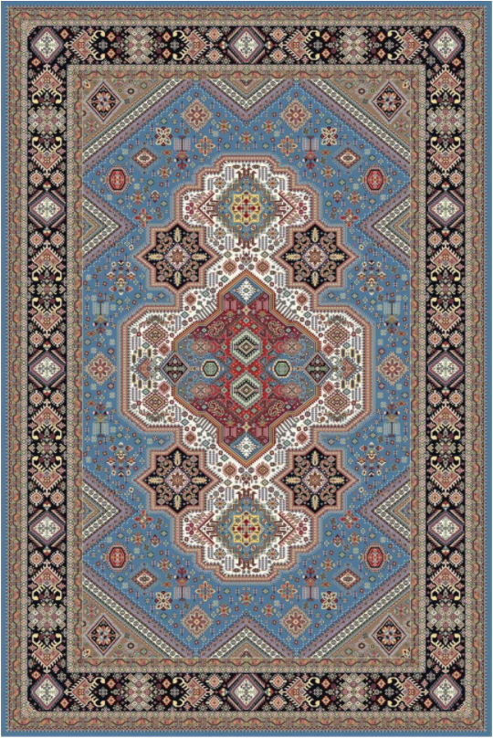 فرش ستاره کویر یزد کلکسیون شاهکار نوین طرح N-059-2569