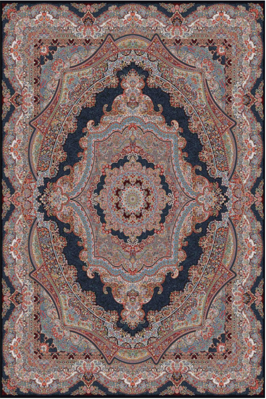 فرش ستاره کویر یزد کلکسیون شاهکار نوین طرح N-060-2590
