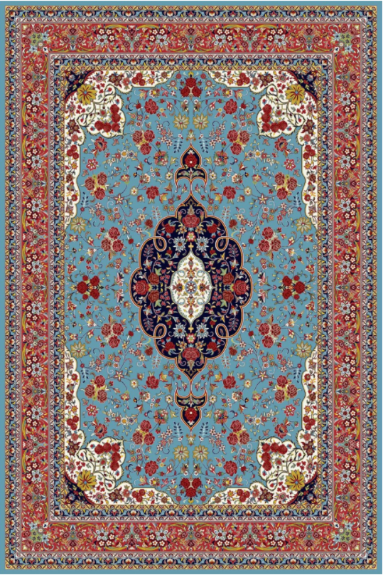 فرش ستاره کویر یزد کلکسیون شاهکار نوین طرح N-083-2564