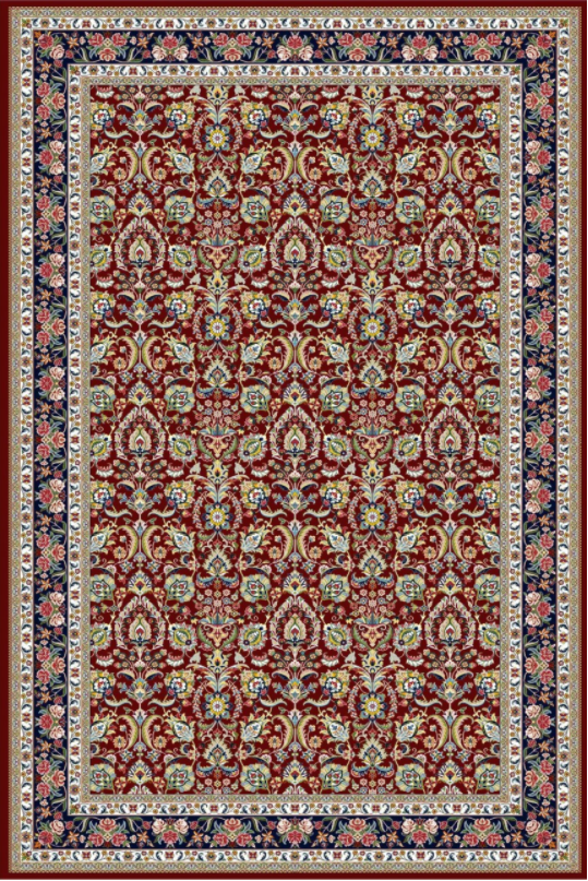 فرش ستاره کویر یزد کلکسیون شاهکار نوین طرح N-101-2559