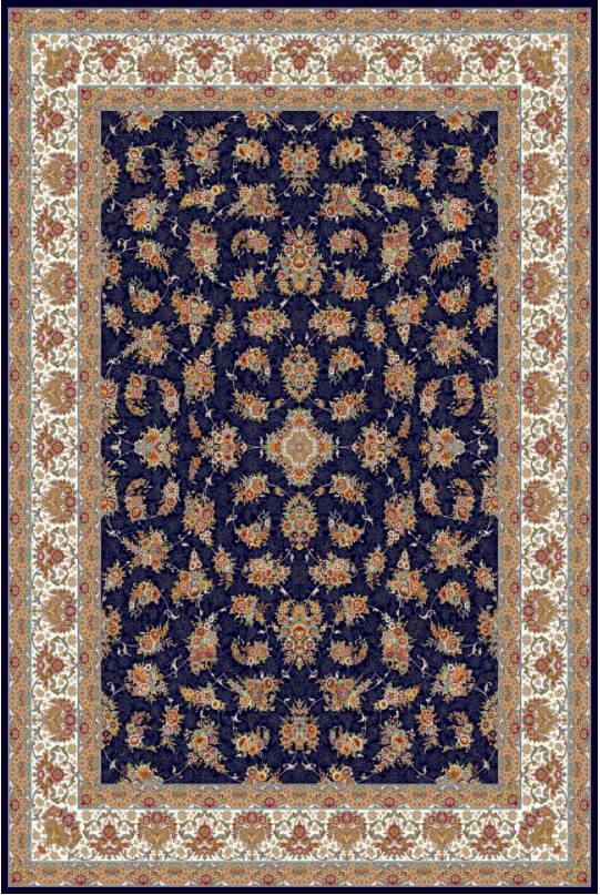 فرش ستاره کویر یزد کلکسیون شاهکار نوین طرح N-157-2590