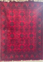 فرش دستباف عشایری ۴ متری بافت افغان