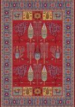 فرش ستاره کویر یزد کلکسیون شاهکار نوین طرح N-184-2549