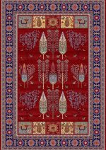 فرش ستاره کویر یزد کلکسیون شاهکار نوین طرح N-184-2559